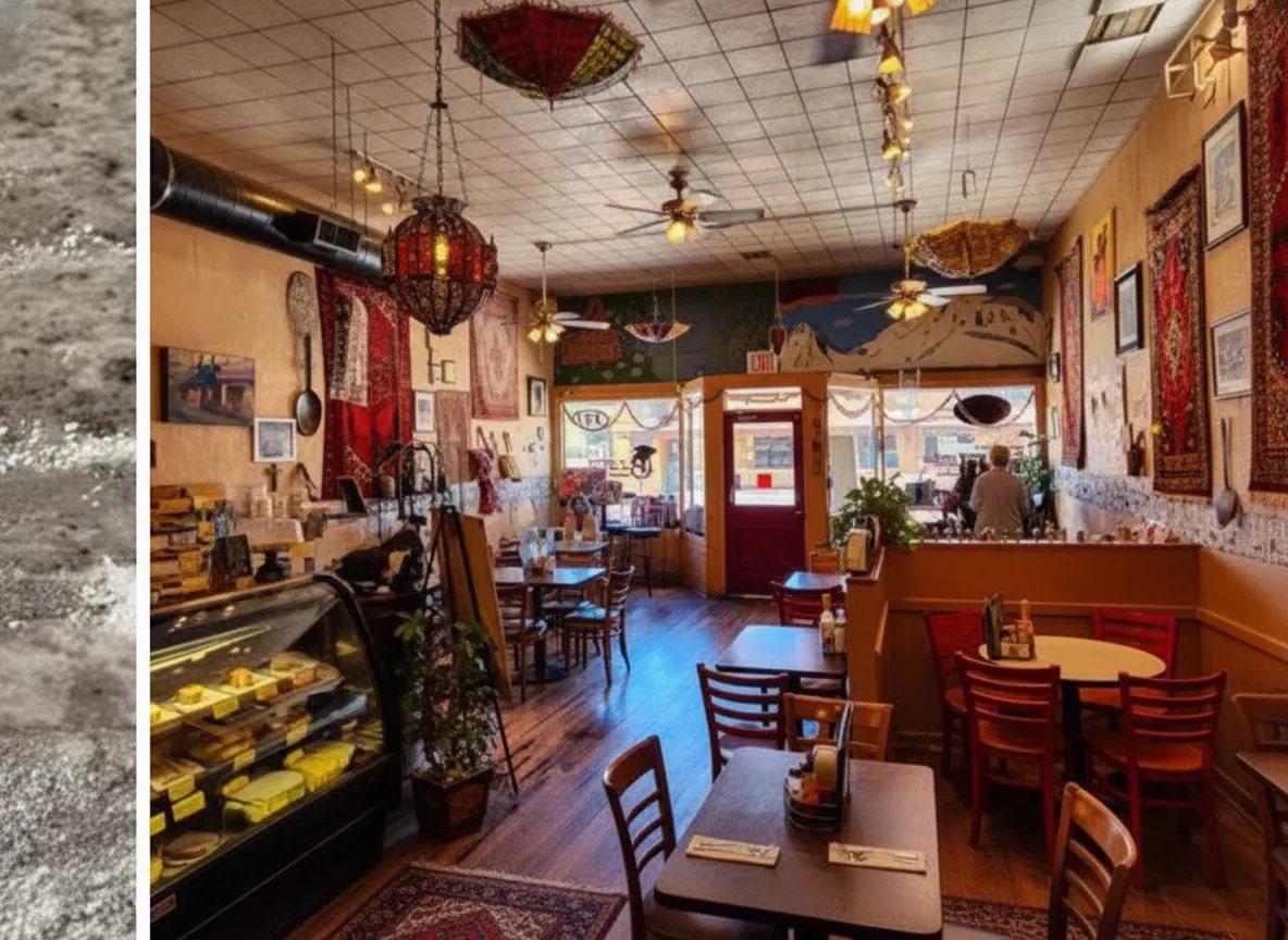 Inside the dining room at Bedoian's